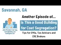 Savannah GA Commercial Real Estate Is This a Good Building for Cost Segregation