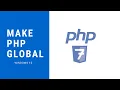 how to make PHP Global on Windows 10 in 2020 How to Set PHP Environment Variables in Windows