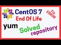How to fix yum install error on centos Cannot find a valid baseurl for repo x86 - 64