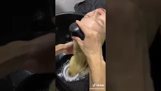 صبغ شعر سلفر شغل يجنن دندنها