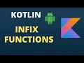 Kotlin Infix Functions Infix With Extension fun Kotlin tutorials for Beginners Code With Yash