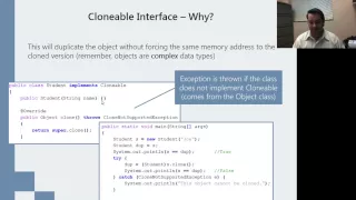 Implementing the Cloneable Interface