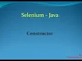 selenium-java-constructor