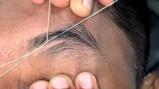 Thick to very thin eyebrows