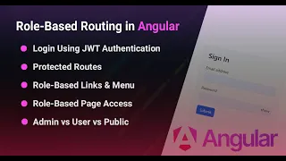 Role Based Login in Angular Role Based Authorization Angular Angular Tutorials
