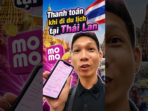 Chuyến du lịch Thái Lan không lo thanh toán, mua esim ngay trên MoMo! #dulichthailan #hoptaccungMoMo
