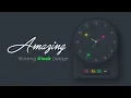 Amazing Working Analog and Digital Clock Design using Html CSS Javascript