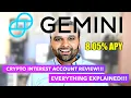Gemini Interest Account Review Earn 8 05 On Your Crypto w Gemini Earn Everything Explained