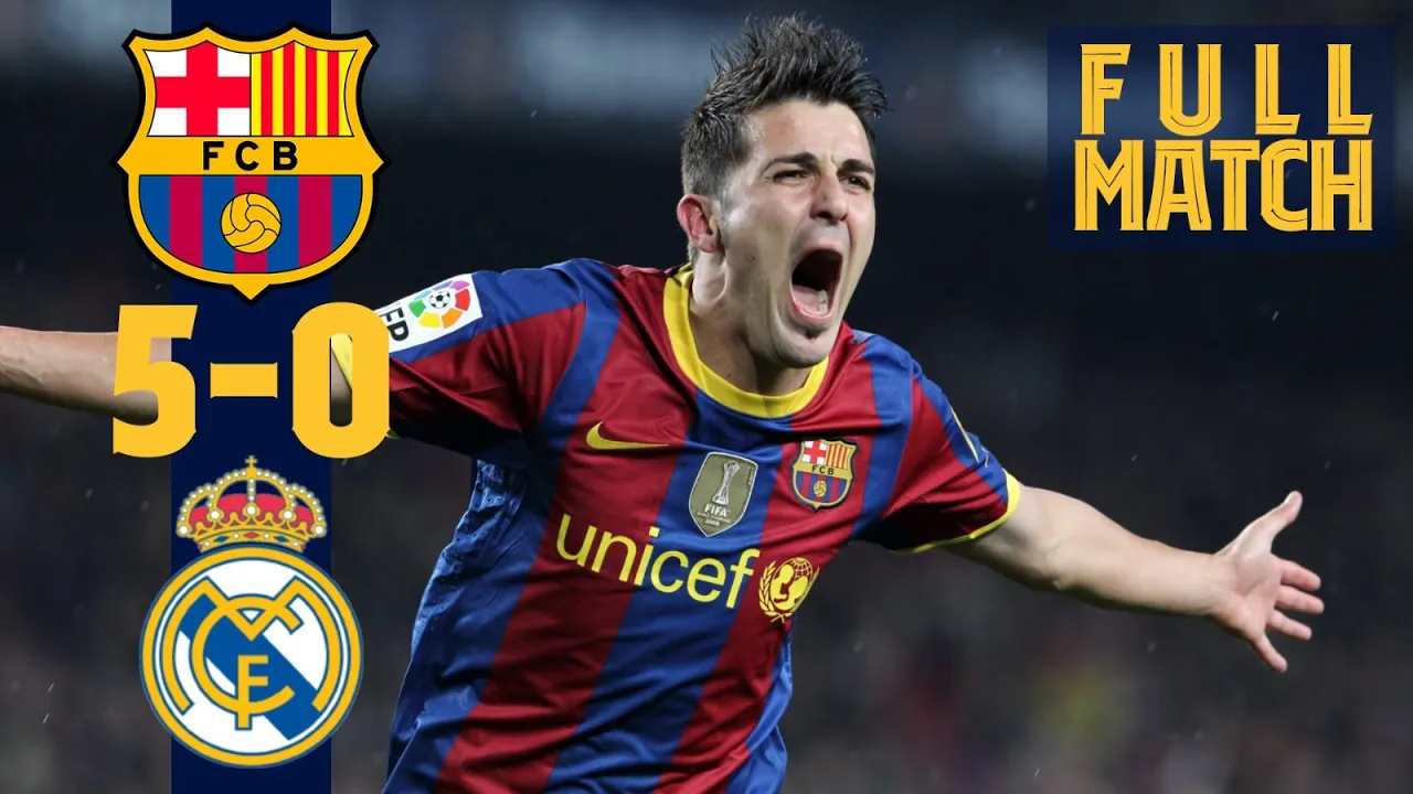 FULL MATCH: BARÇA 5-0 MADRID (2010) ????
