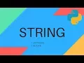 Python programming 4 python strings