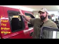How to install a rear side window on a 1999-2006 Chevy Silverado