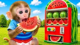 Monkey Baby Bon Bon throws a giant watermelon party and it's ruined by aliens