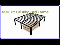 REVIEW 2026 ROIL 12 Cal King Bed Frame ESSENTIAL details