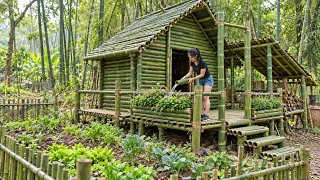 30 Days in the Wild—Female Veteran Returns Alone and Builds an Incredible Bamboo Home