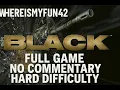 BLACK (PS2) HARD DIFFICULTY FULL GAME NO COMMENTARY