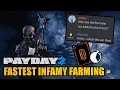 Level 0 to 100 in 31 minutes and 54 seconds Fastest Infamy Farming
