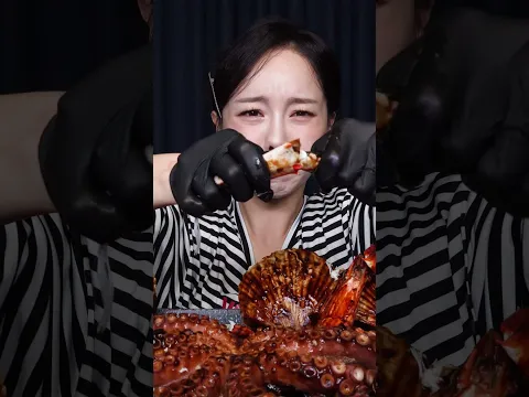 초대형 꽃게🦀 문어 해물찜 먹방 GIANT Autumn Crab & Octopus Black Bean Seafood Steamer Mukbang Ssoyoung ASMR
