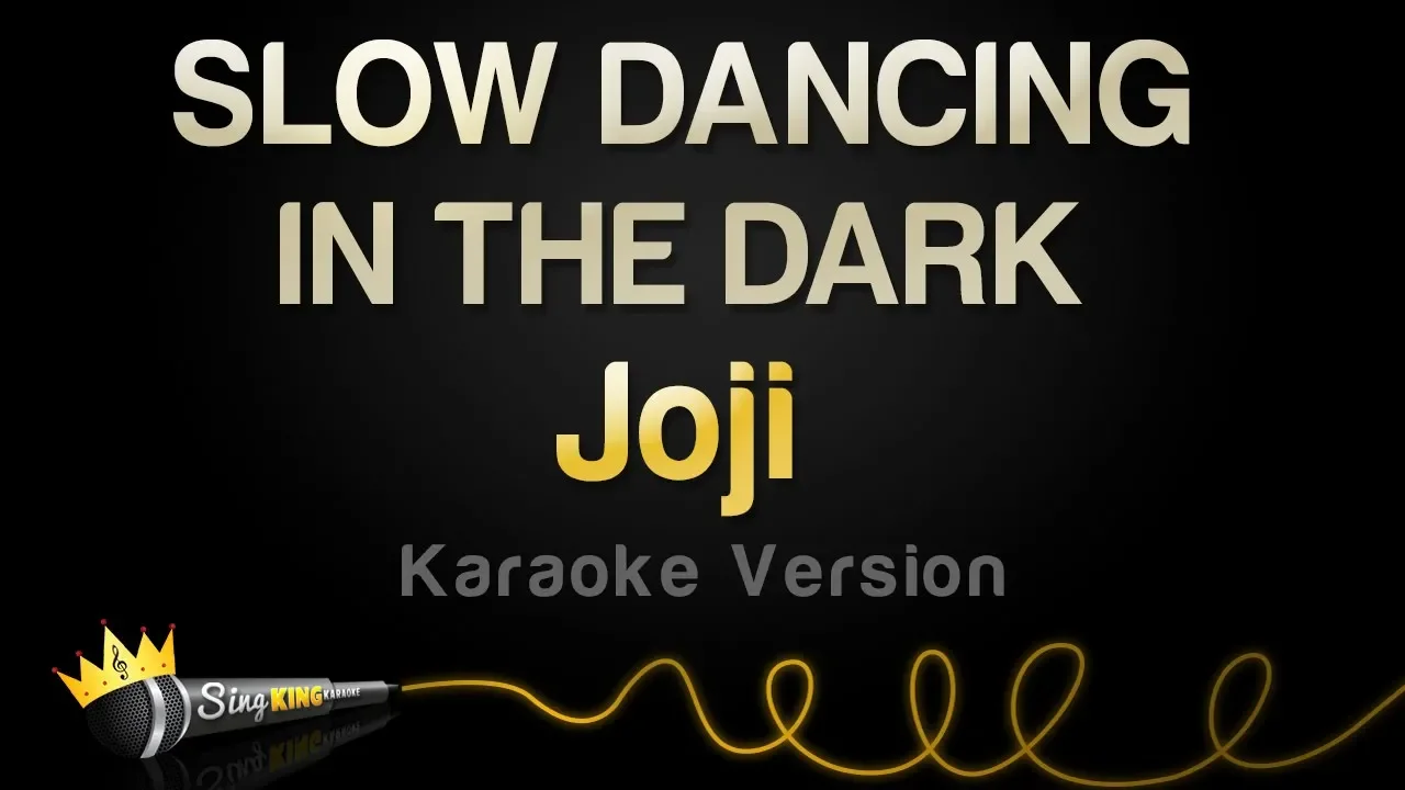 Joji - SLOW DANCING IN THE DARK (Karaoke Version)