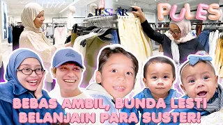 PULES : TRAKTIR SUSTER & BELANJA BULANAN, PAPA BILLAR & BUNDA LESTI HABIS SEGINI!