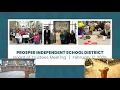 Prosper ISD School Board Meeting February 17 2026