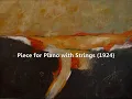 Henry Cowell: Piece for Piano with Strings (1924)