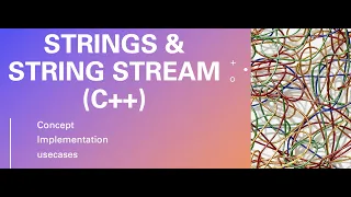 String and stringstream concept C implementation