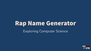 Rap Name Generator