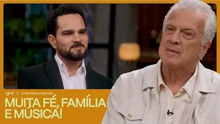 Luciano Camargo fala sobre sua CAMINHADA como CANTOR GOSPEL! | Conversa com Bial | GNT