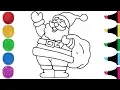 Santa Claus Coloring Pages Santa Claus Merry Christmas Coloring Pages For Kids Coloring Teach