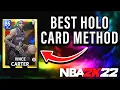 COLLECT HOLOGRAPHIC CARDS IN NBA2K22 MYTEAM WITH THIS METHOD