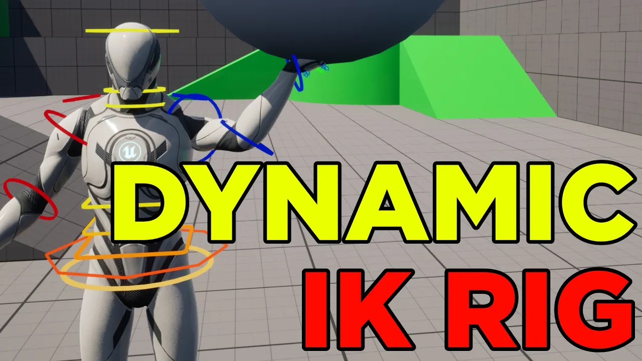 Real time IK in Unreal With Control Rigs!!