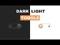 How to Make Website Dark Light Toggle Button Using HTML CSS Dark Mode Toggle WebDevHere