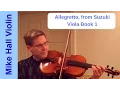 Allegretto - from Suzuki Viola Book 1