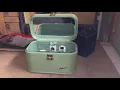 1950 s lady Baltimore train case restoration