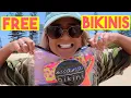 HANDING OUT FREE BIKINIS TO STRANGERS ON THE BEACH