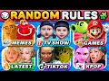 Download Lagu Save One Song RANDOM Rules🔥 Meme, K-Pop, Squid Game, Genre, Game | Music Quiz 2025
