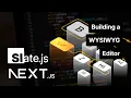Rich Text Editor in Next js app with Slate js