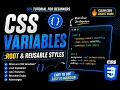 CSS Variables Explained in One root Reusable Styles CSS Tutorial for Beginners