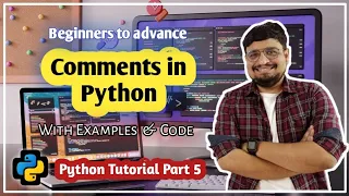 How to Use Comments in Python Python for Beginners Python Tutorial Ep 5