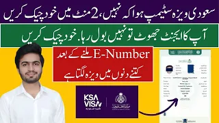 Saudi Visa Stamping Status Check by Passport Number Saudi visa stamping status online