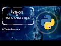 Lesson 8 Python Tuples - DataType