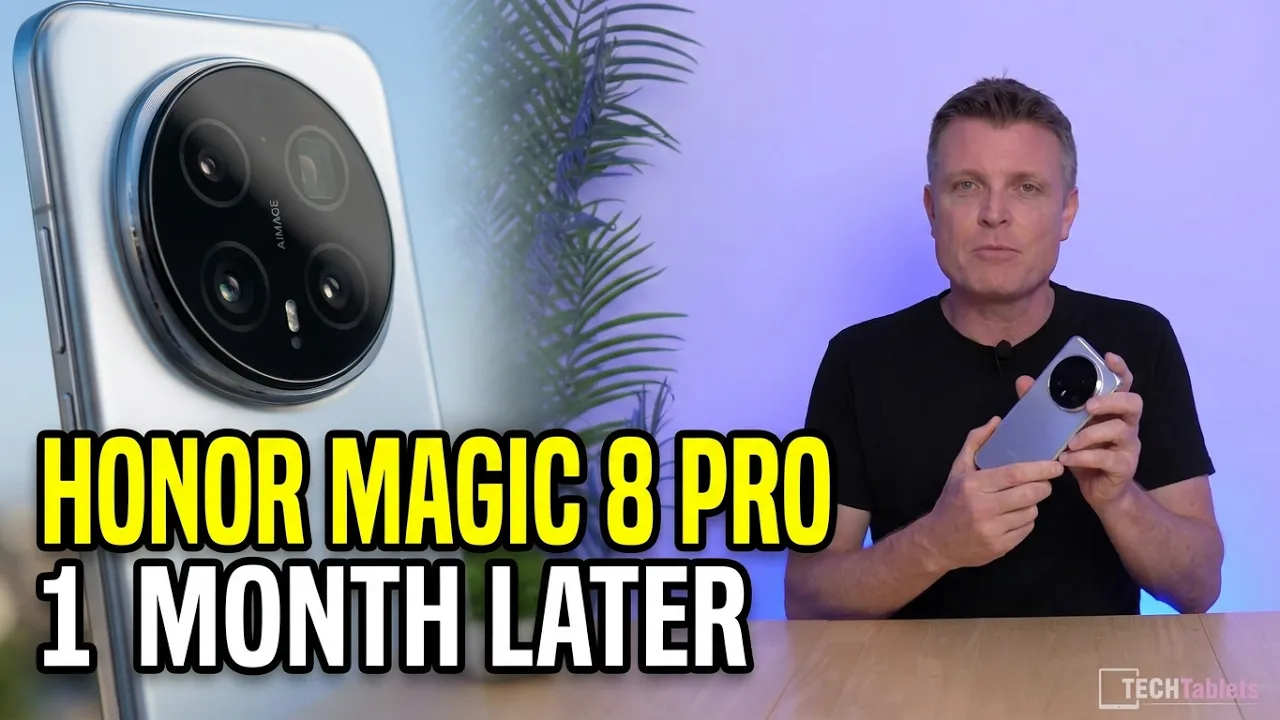 HONOR Magic8 Pro : test un mois apres la sortie (TechTablets, video en anglais)