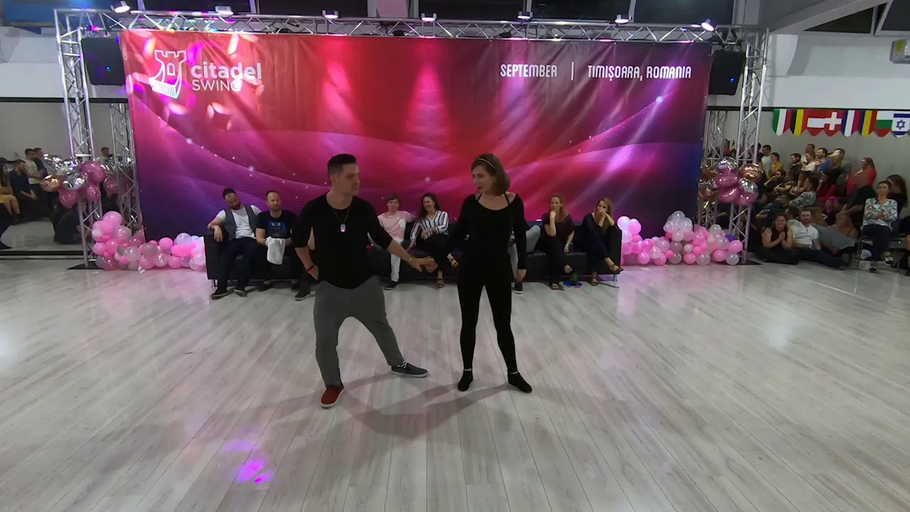 Nikodem Karbowy & Marta Nita - 3rd place All-Stars Jack&Jill - Citadel Swing 2019