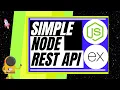Simple Node Express Api Backend Basics