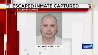 Inmate serving life sentence who escaped Brazoria Co prison located captured in Matagorda Co