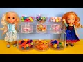 Craft store Elsa and Anna toddlers - shopping