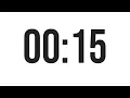 15 Second Countdown Timer