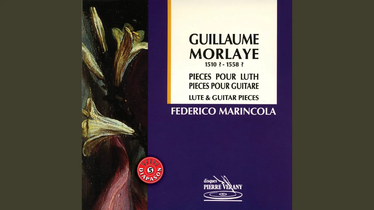 1er livre de tabulature de leut : Fantaisie 1er livre de tabulature de leut : Fantaisie