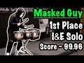 The NEW Best Drum Solo Ever Masked Guy I E 1st Place 99 96 - Galactic Class