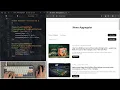 ASMR Programming - News Website With Api in JavaScript